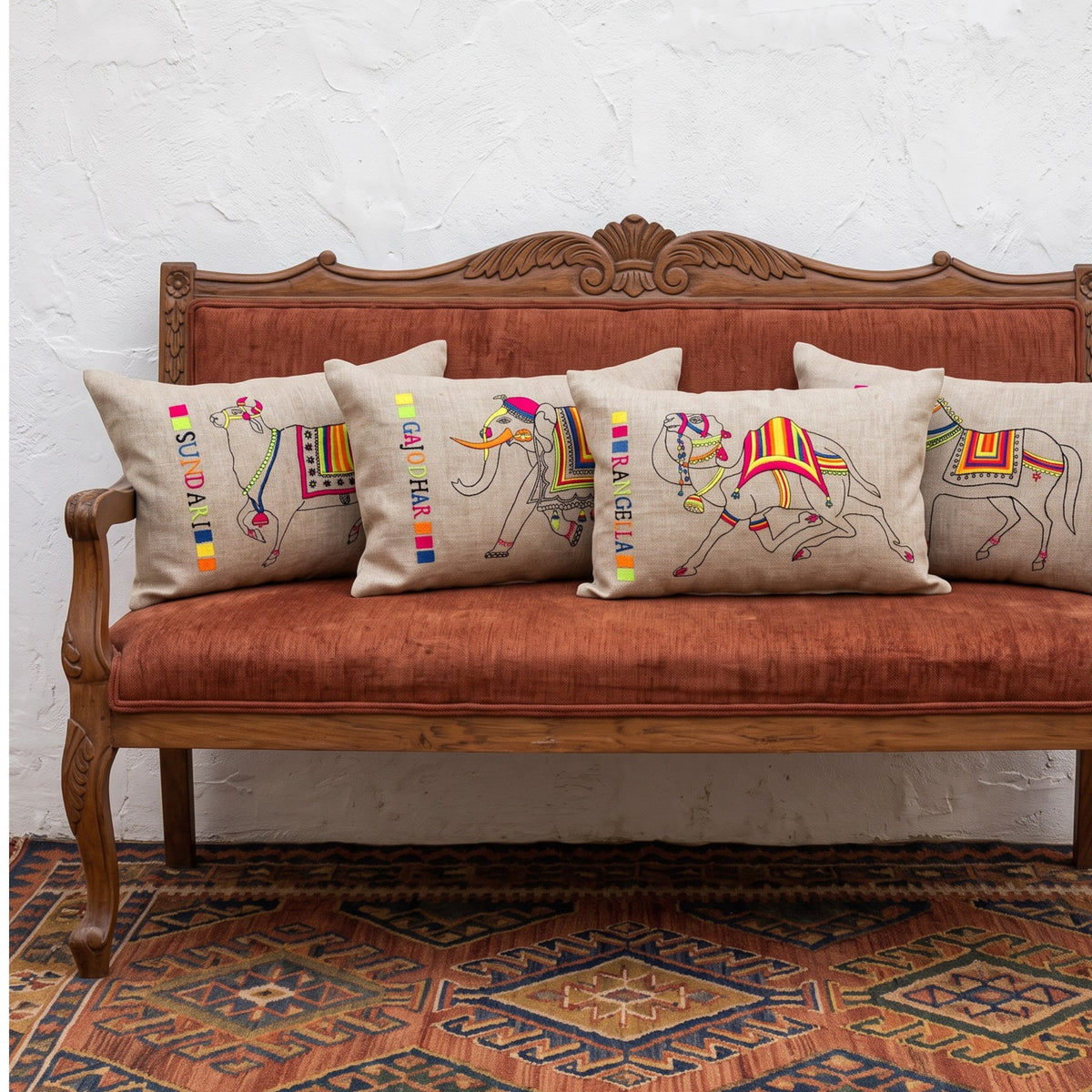 Flock (Sundari) -Cushion Cover