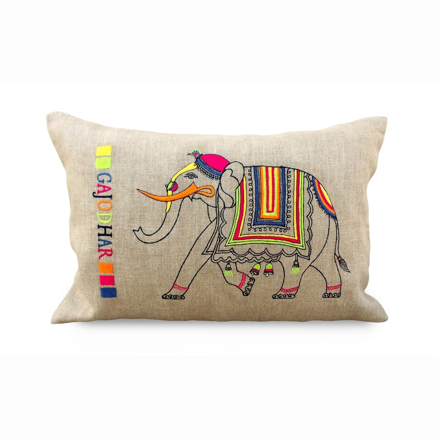 Flock (Gajodhar) - Cushion Cover