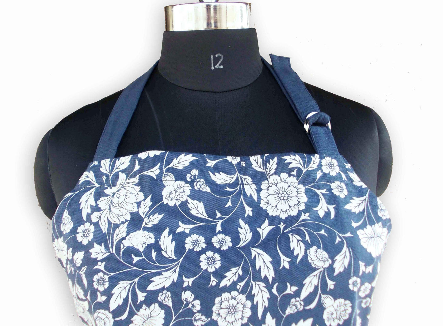 Indigo - Kalamkari kitchen Apron