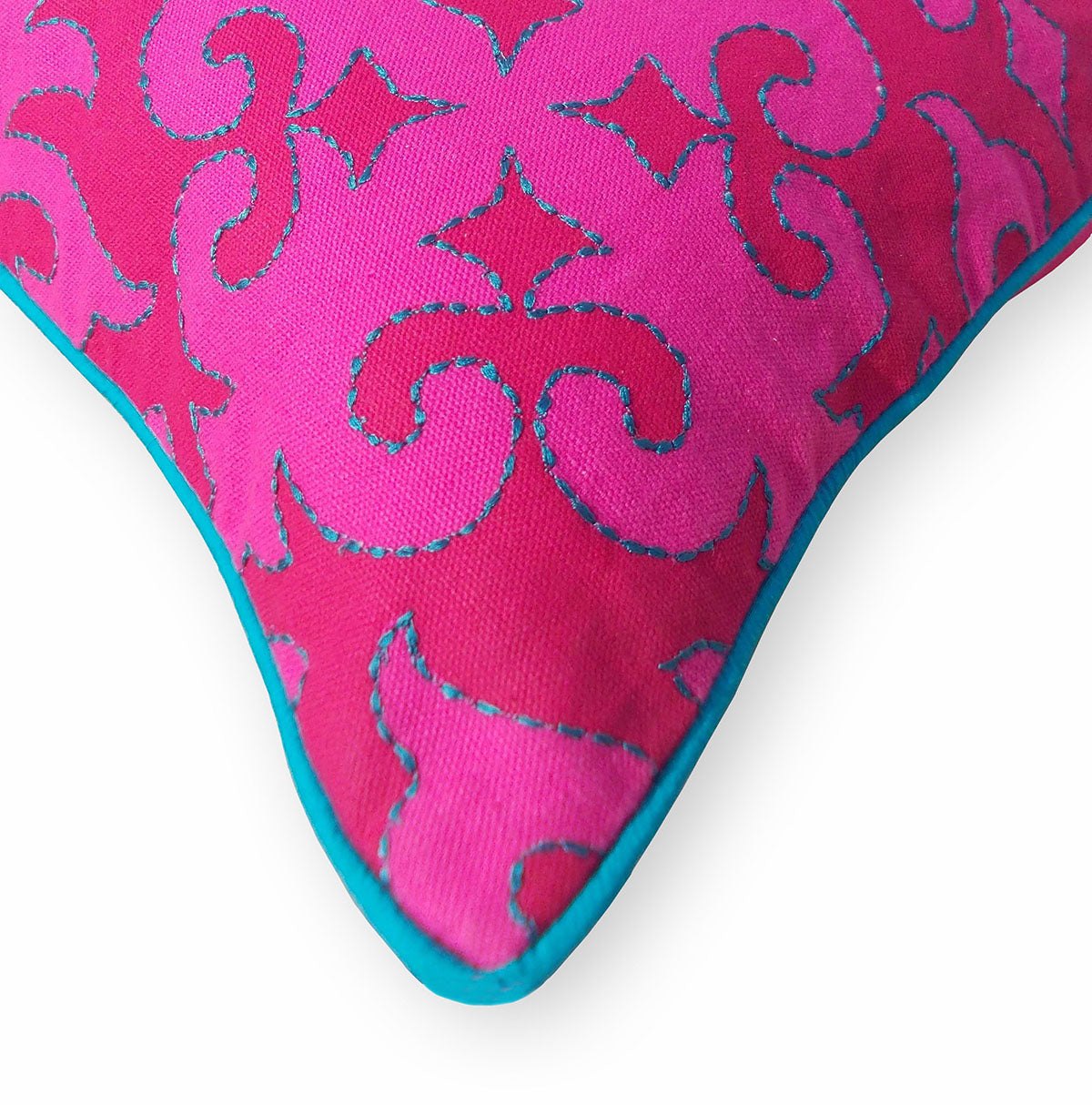 Shyrdak - Bright Pink cushion cover
