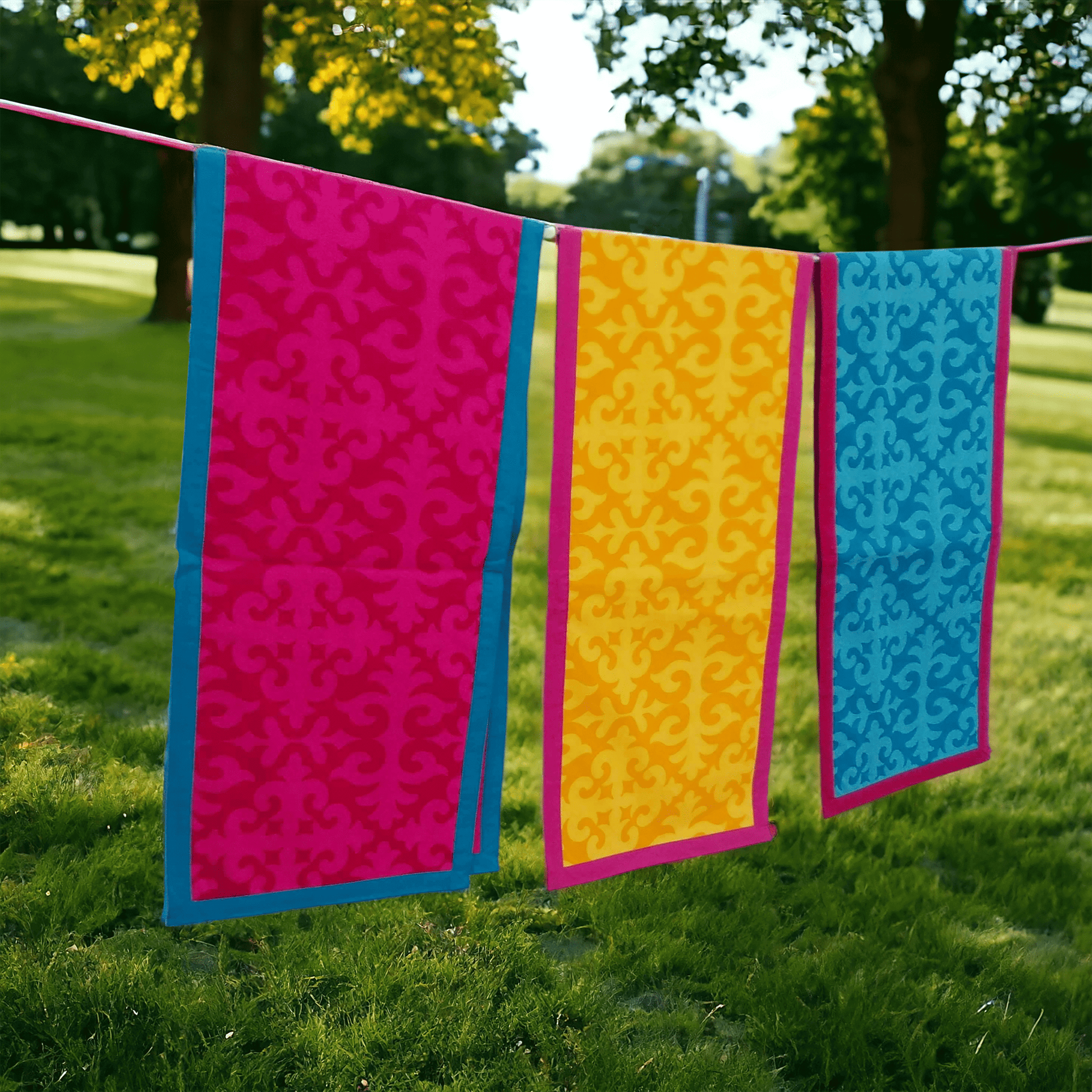 Table Runner - Shrydak Yellow, sizes available
