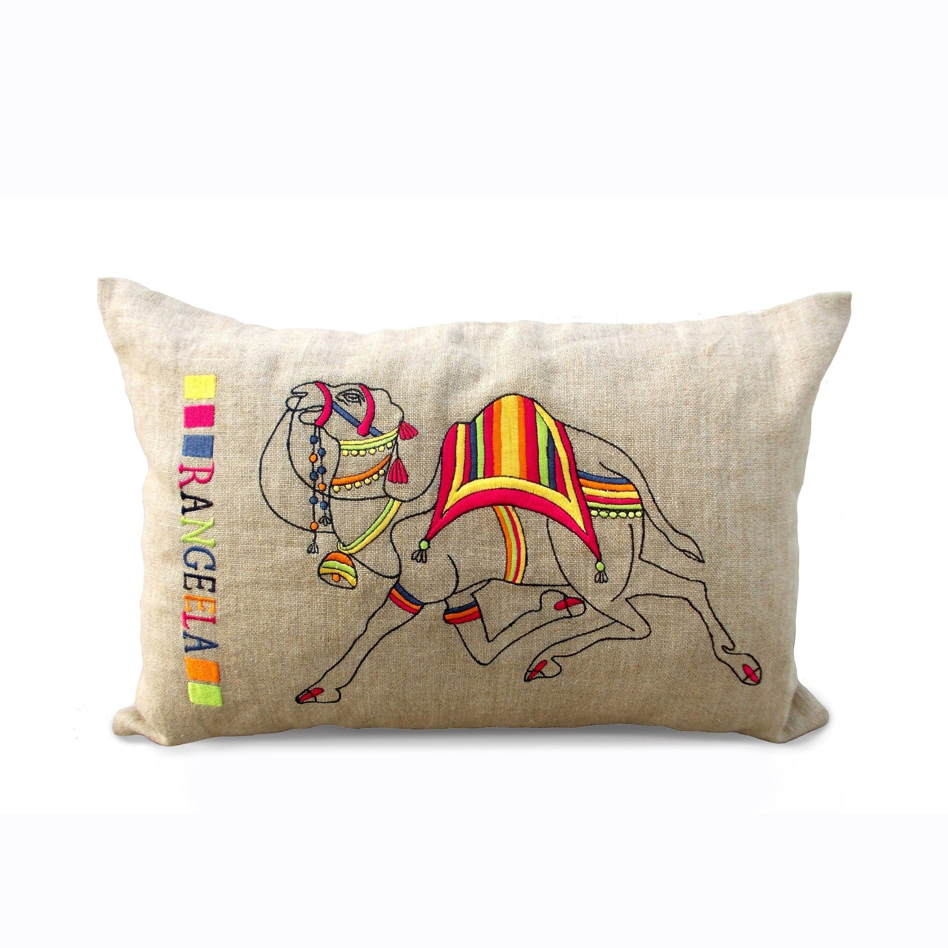 Flock Rangeela - Cushion Cover