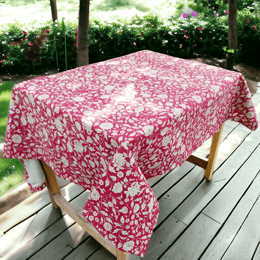 Marsala- Kalamkari Table cover