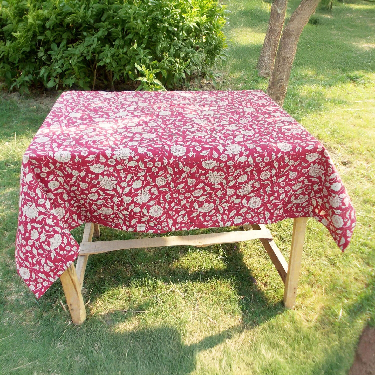 Marsala- Kalamkari Table cover