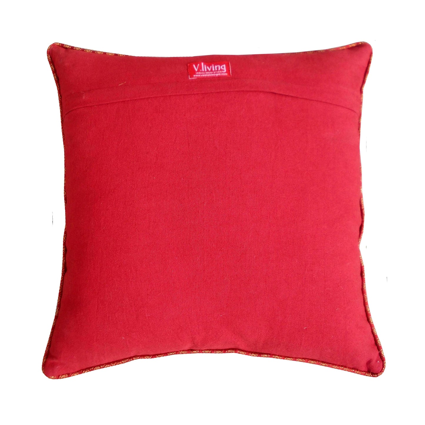 Christmas snowflake cushion cover, linen pillow cover - Vliving