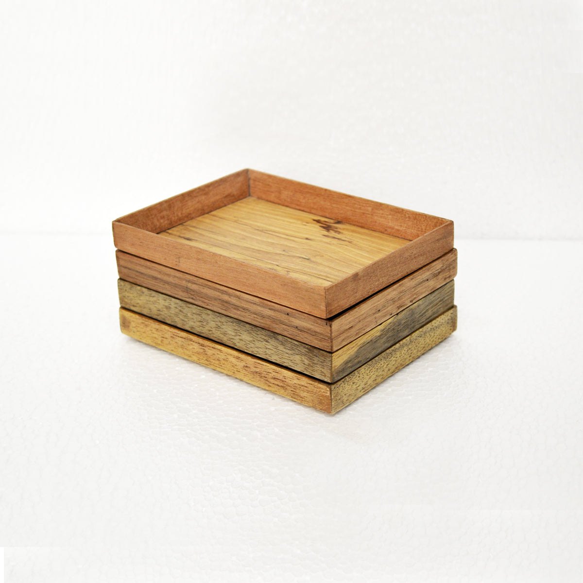 Small rustic mango wood tray - size 5X7 inches