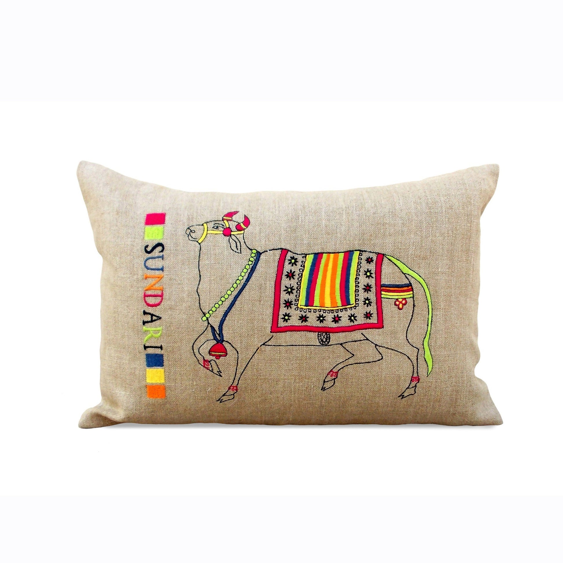 Flock Sundari -Cushion Cover