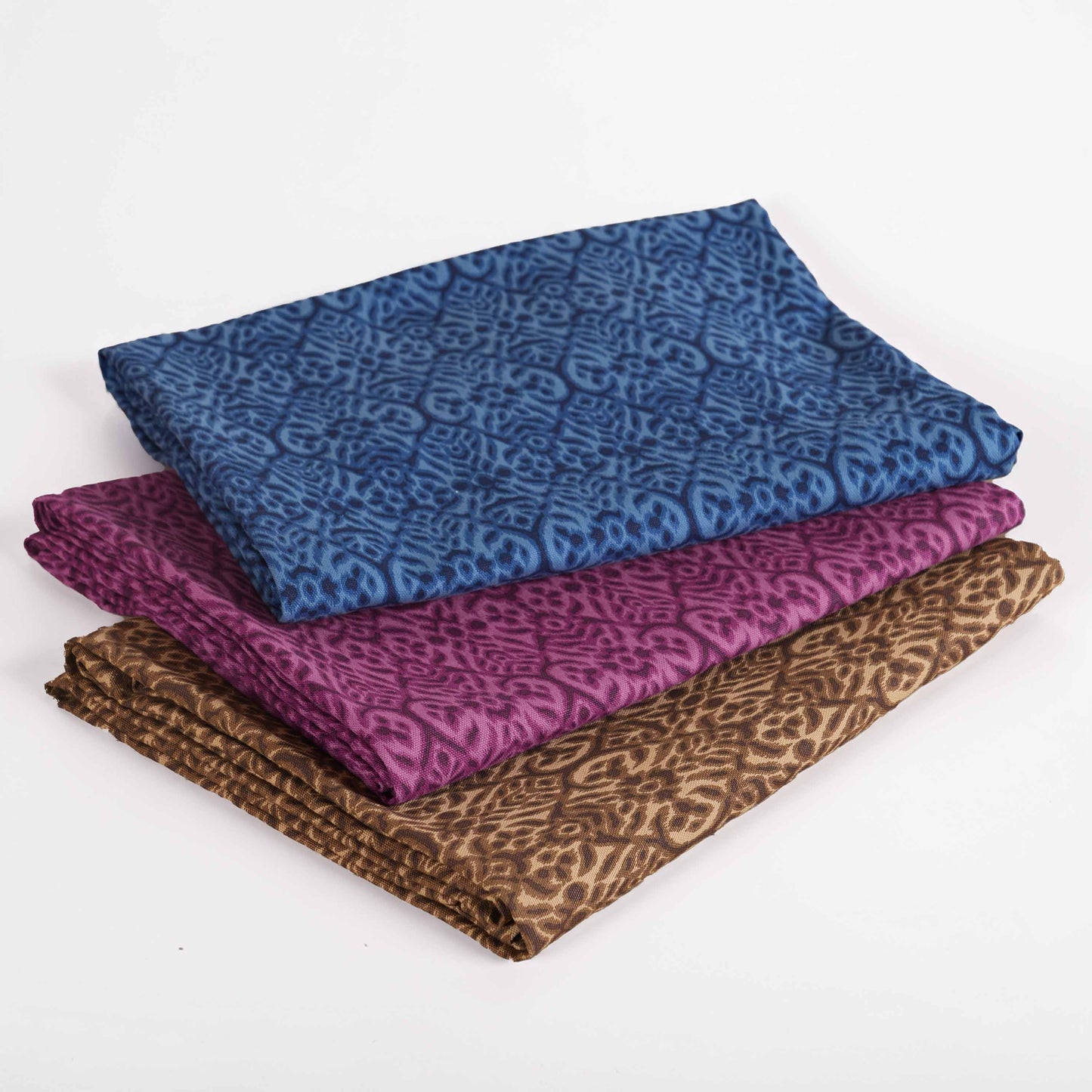 Ikat Print Plum Cotton Duck Tablecloth – Multiple Sizes