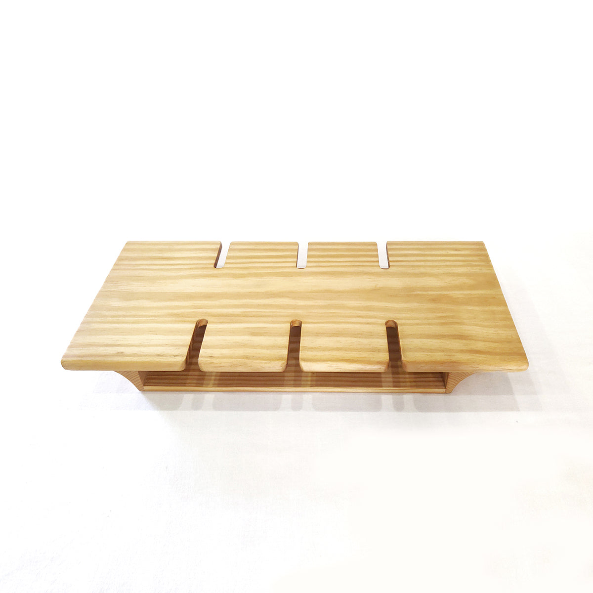 Wooden Wine Glass Tray, Size 20 X 9.5 X 2.25 inches