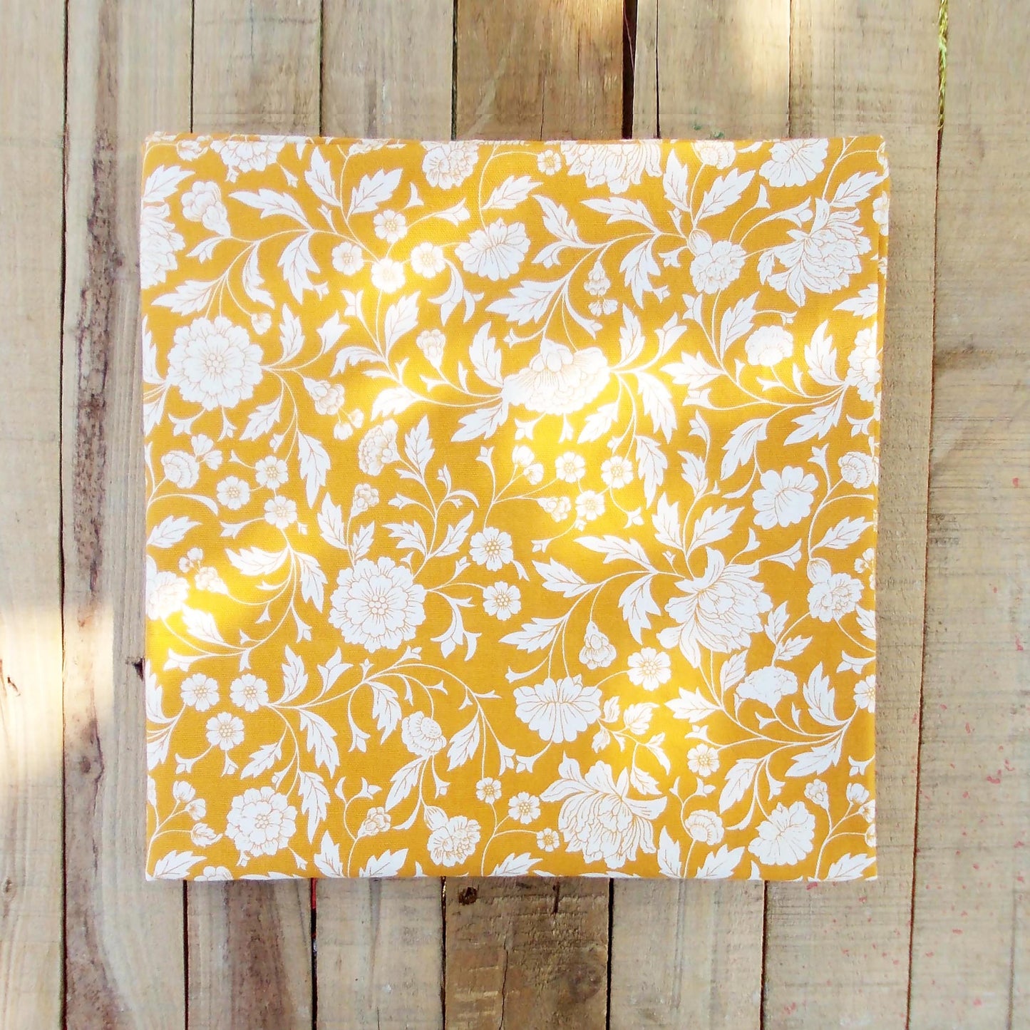 Yellow- Kalamkari Table cover