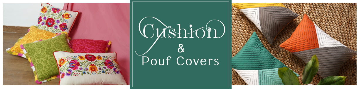 Cushion & Pouf Covers