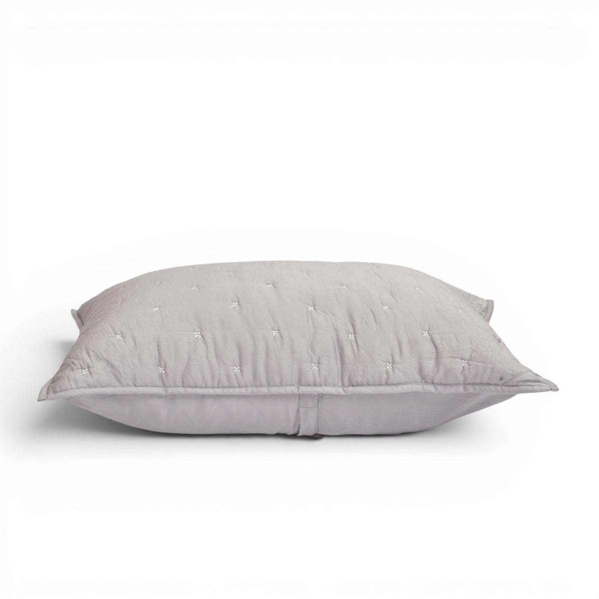 Concrete Grey 300TC Fine Cotton Quilted Pillow Case
