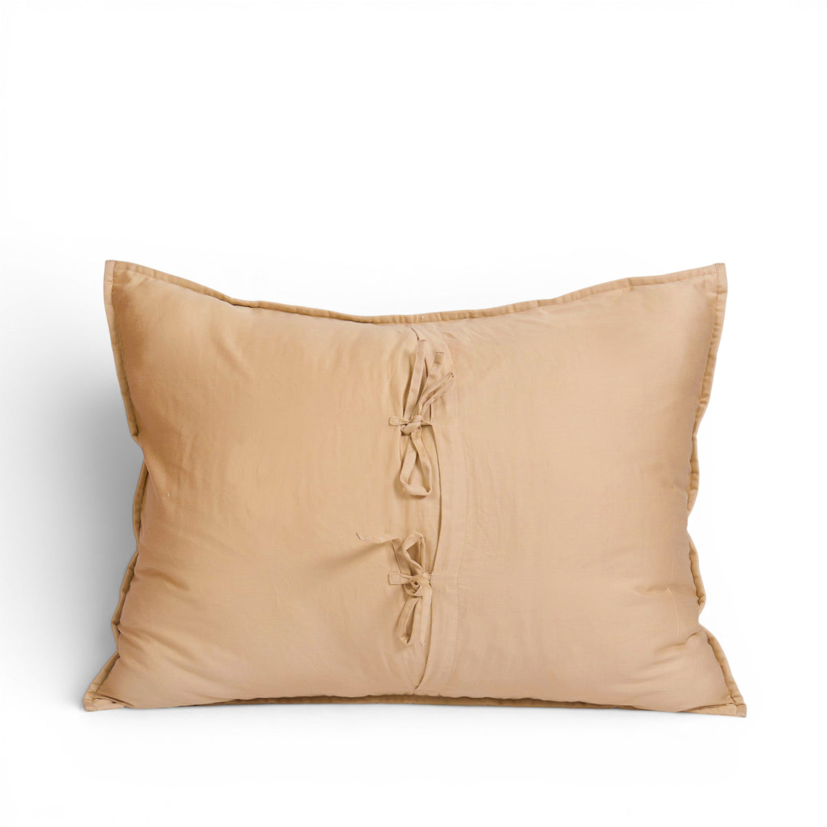 Beige 300TC Fine Cotton Quilted Pillow Case