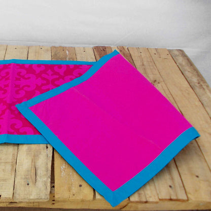 Table Runner - Shrydak Bright Pink