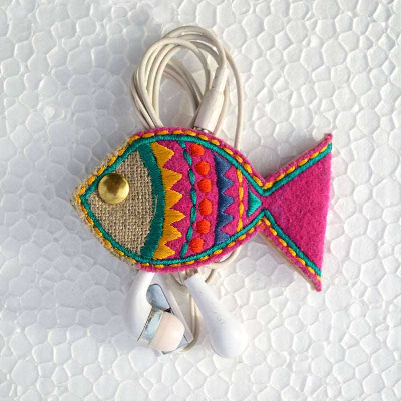 Fish wire holder, handmade, gift, bohemian, moroccan