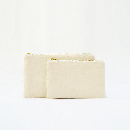 Home Essentials - Set of 2 flat nesting pouches, fabric options available.