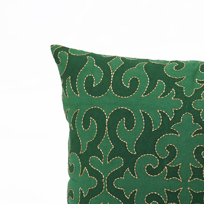 Shyrdak - Tropical Green cushion cover
