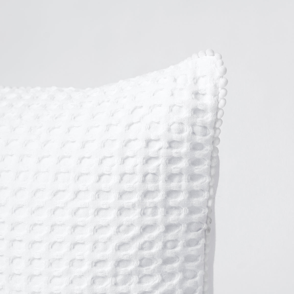 White Waffle Pillow cover, sizes available