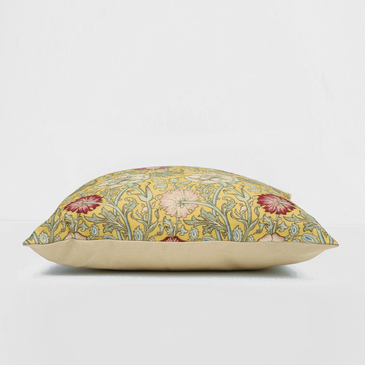 William Morris pillow cover, Yellow Floral pattern, sizes available