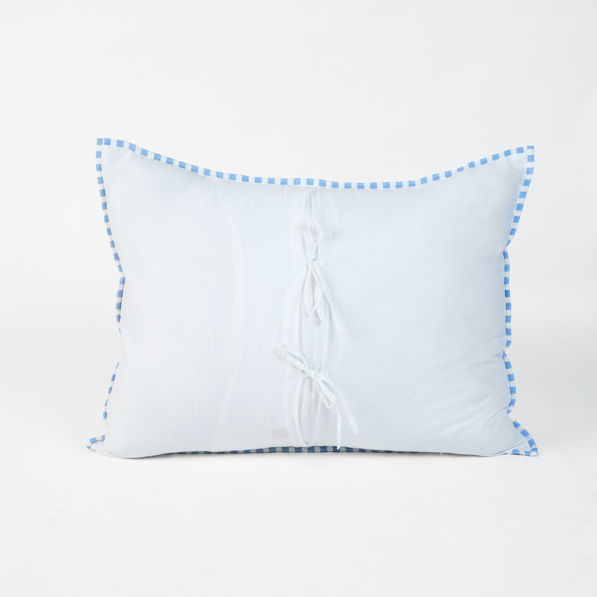 Blue and White Stripe Cotton Quilt Set | Stripe Pattern Quilting