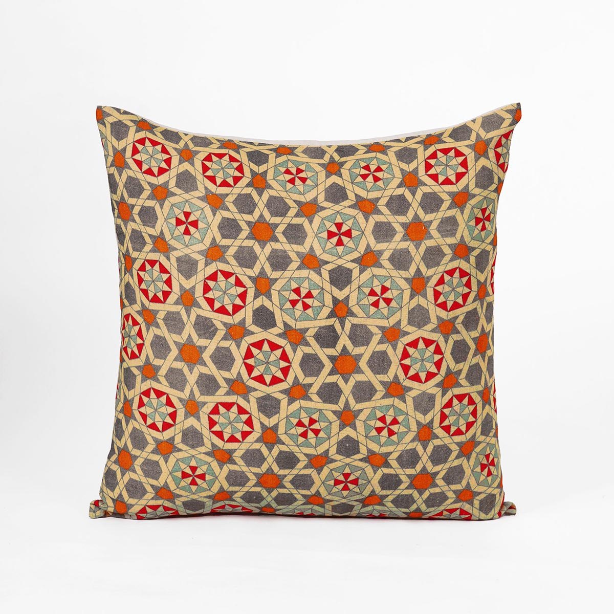 Zellij - Pillow cover with Islamic geometrical pattern print, sizes available