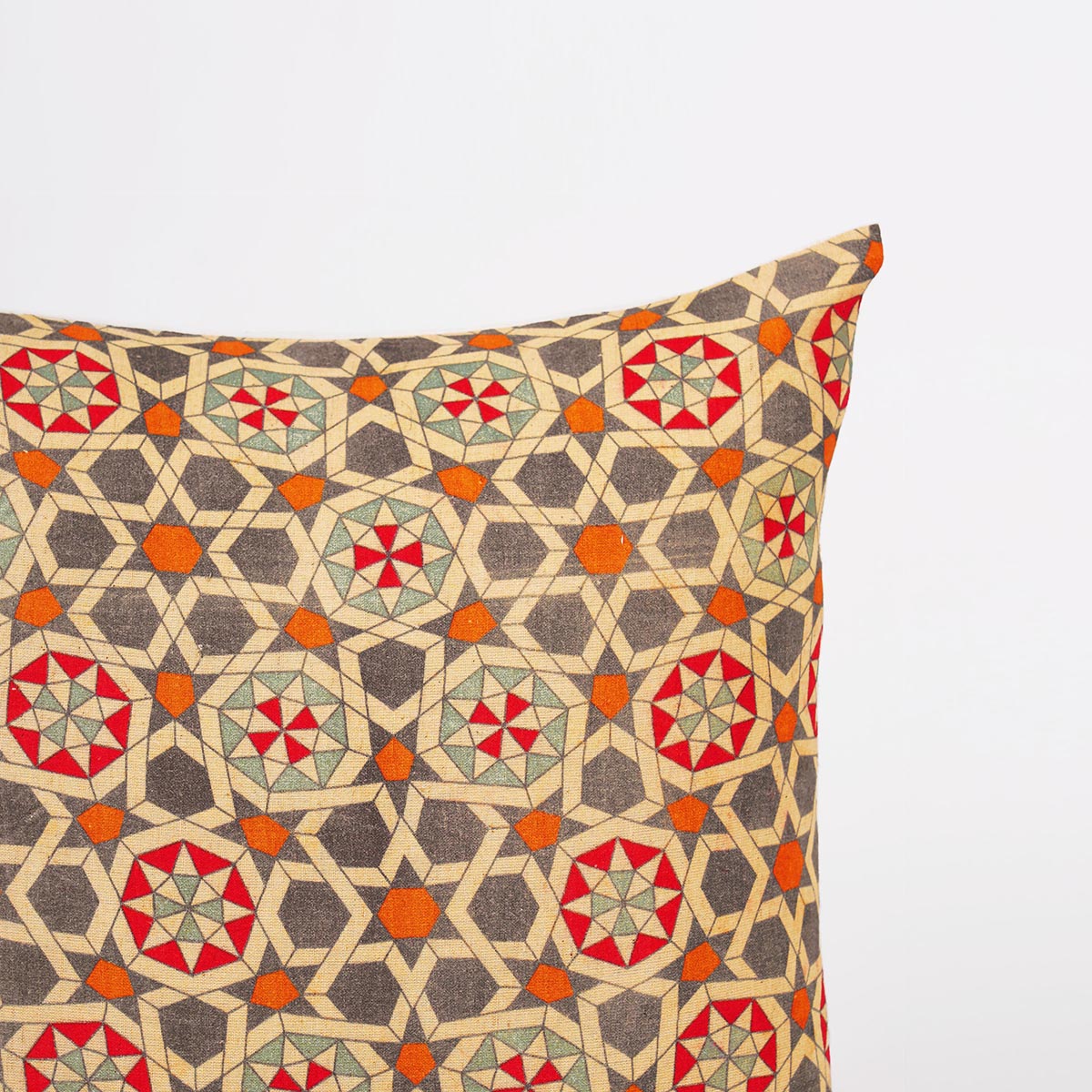 Zellij - Pillow cover with Islamic geometrical pattern print, sizes available
