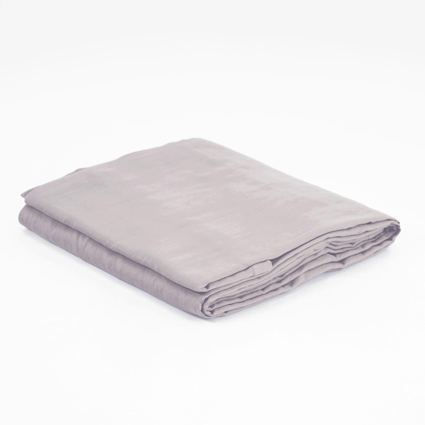 CONCRETE GREY 300TC flat sheet set, premium pure cotton satin - Vliving