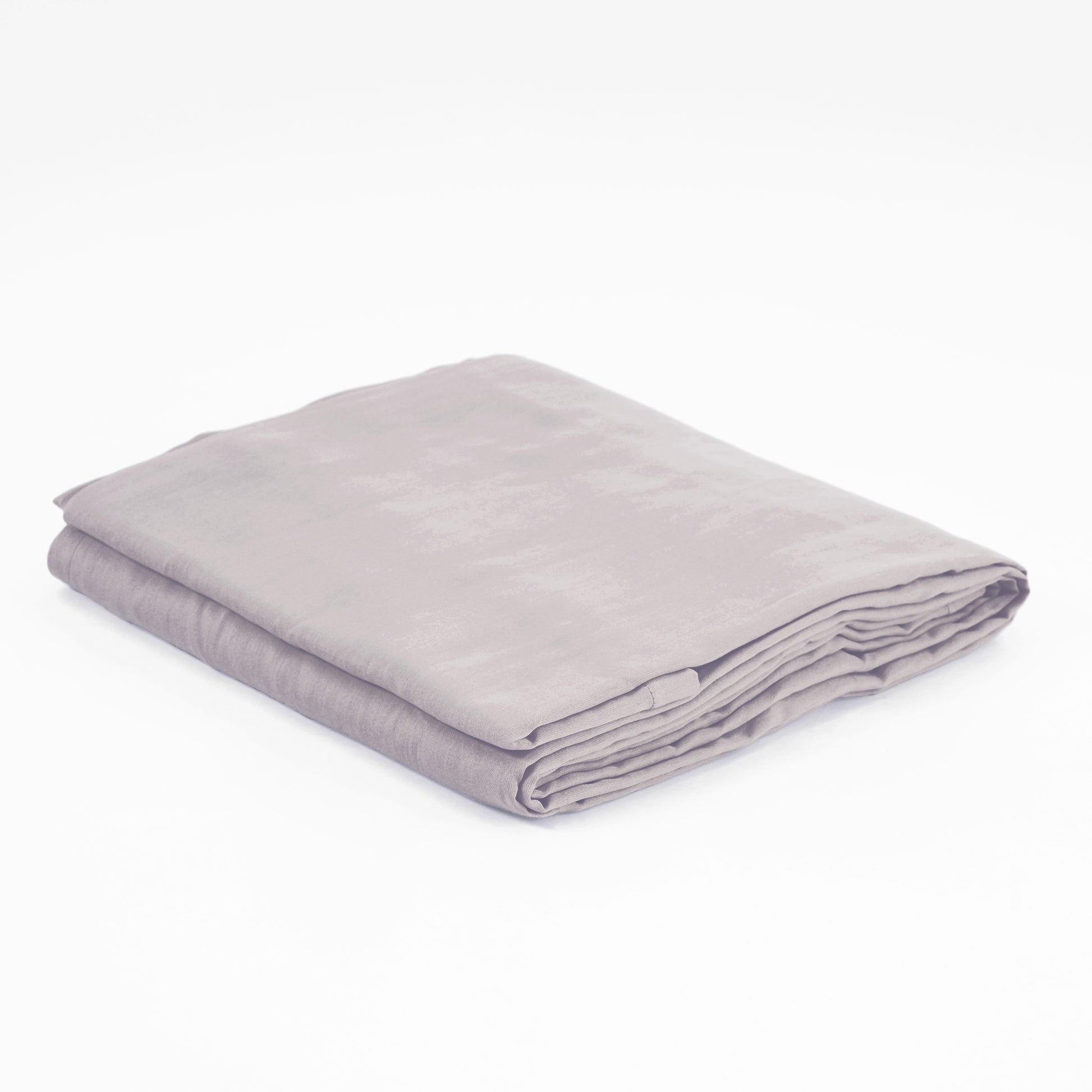 CONCRETE GREY 300TC flat sheet set, premium pure cotton satin - Vliving