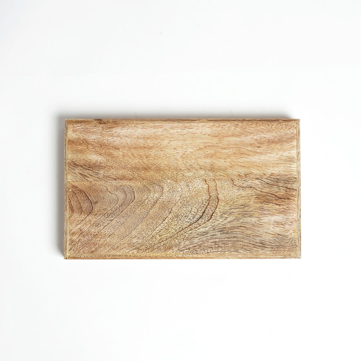 Medium rustic mango wood tray - size 6X10 inches