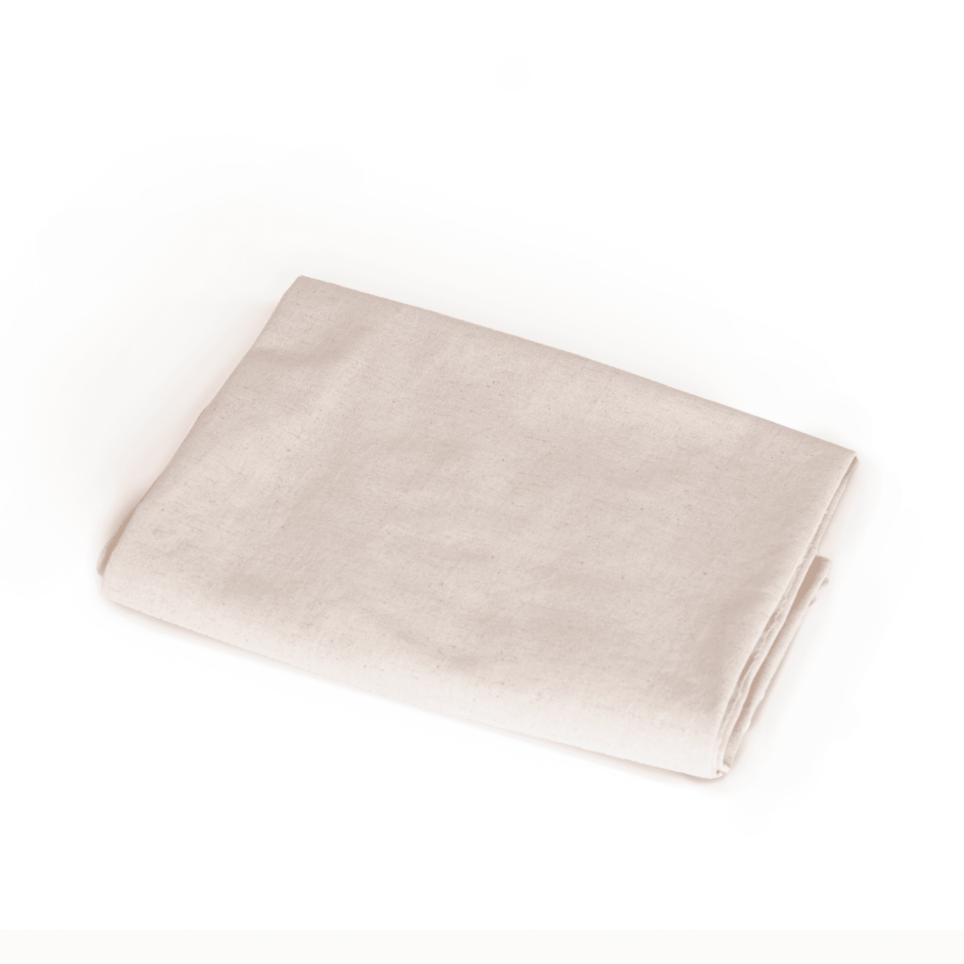 AMOUR - Beige Solid colour Linen Fabric, by the metre
