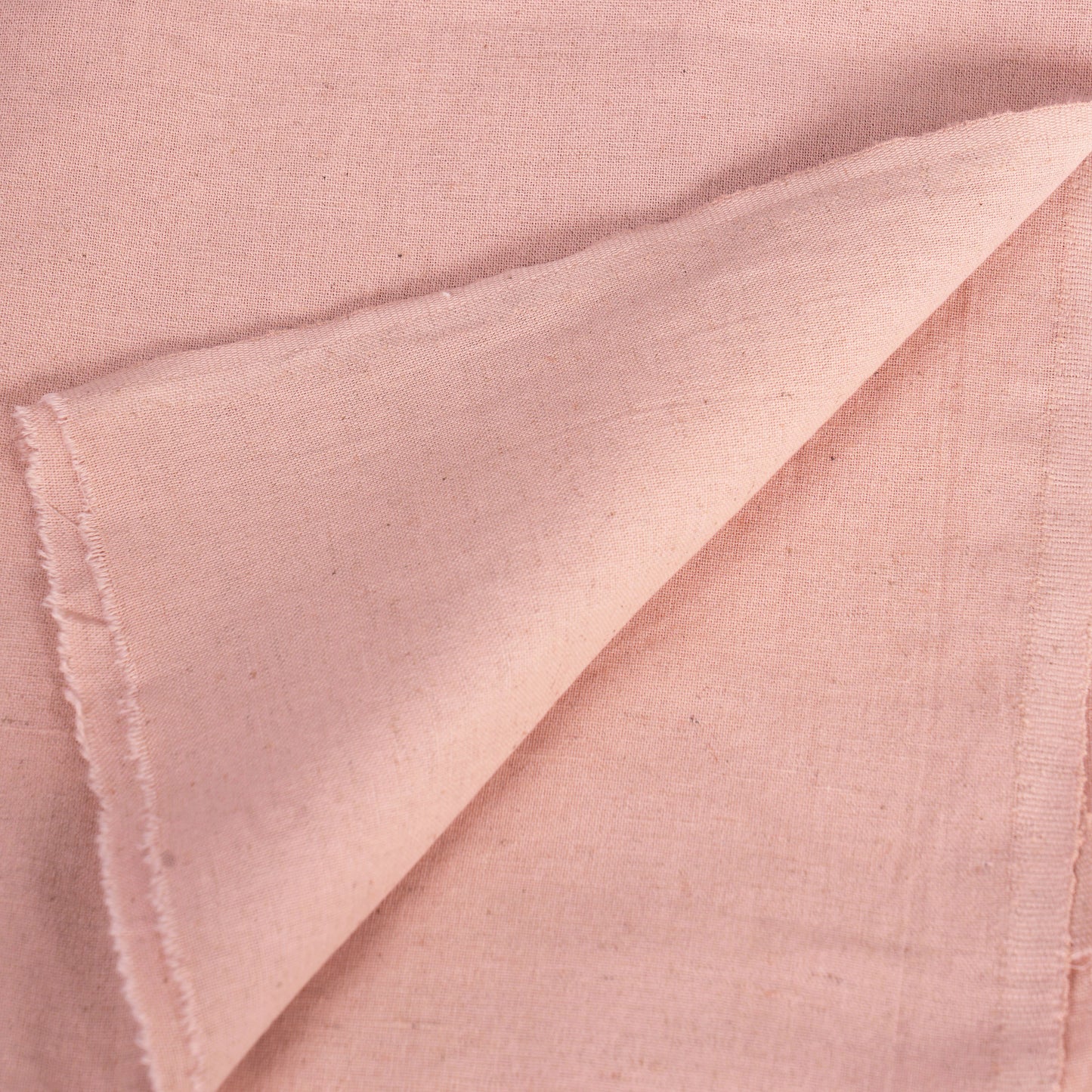 AMOUR - Blush Solid colour Linen Fabric, by the metre