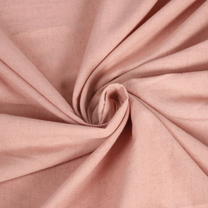 AMOUR - Blush Solid colour Linen Fabric, by the metre