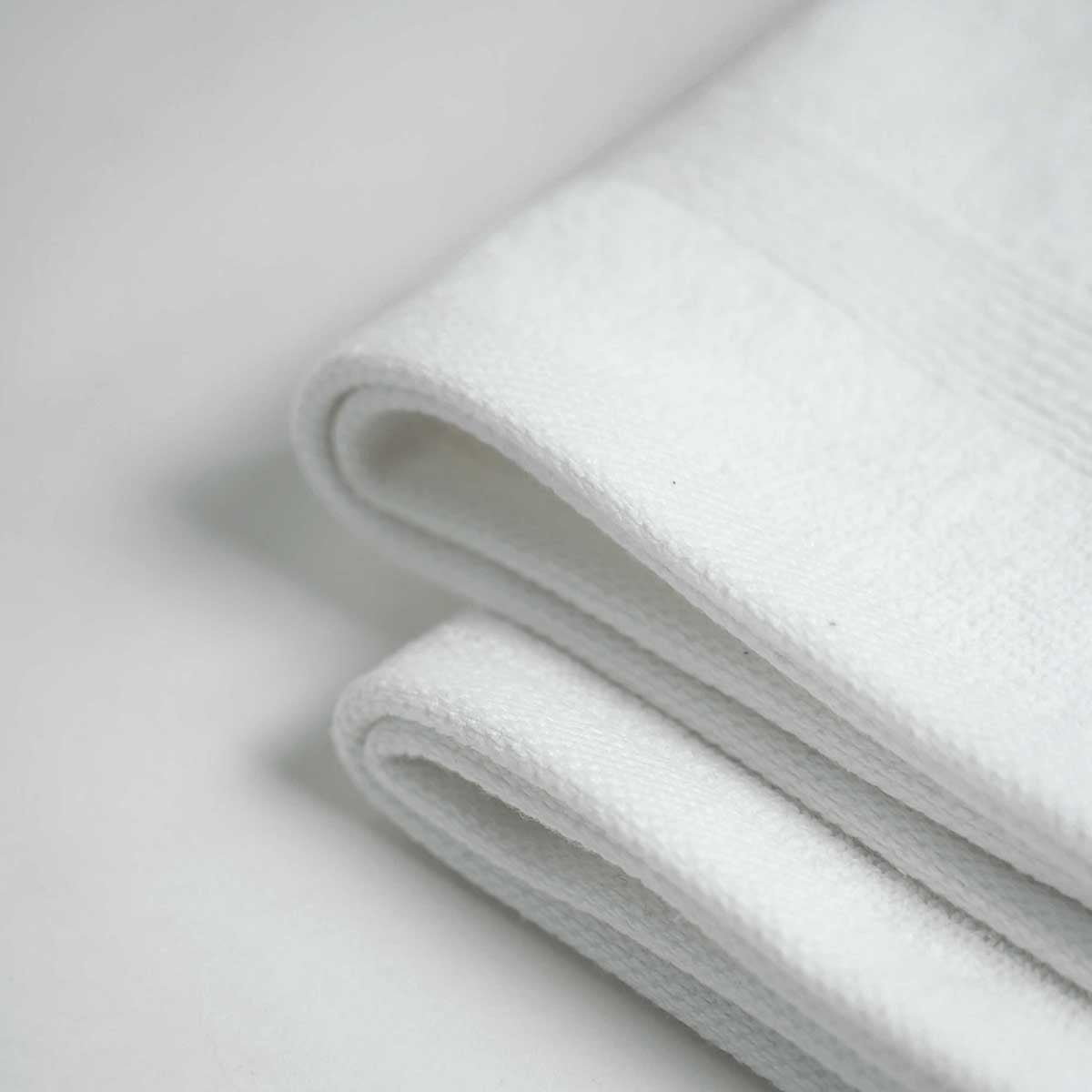 Face towels, set of 2, set of 4, set of 6, white colour