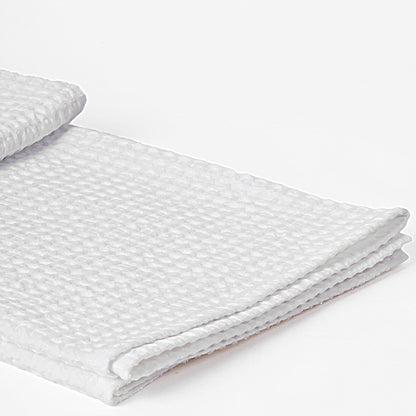 White waffle Throw blanket, 100% cotton, 50X60 inches