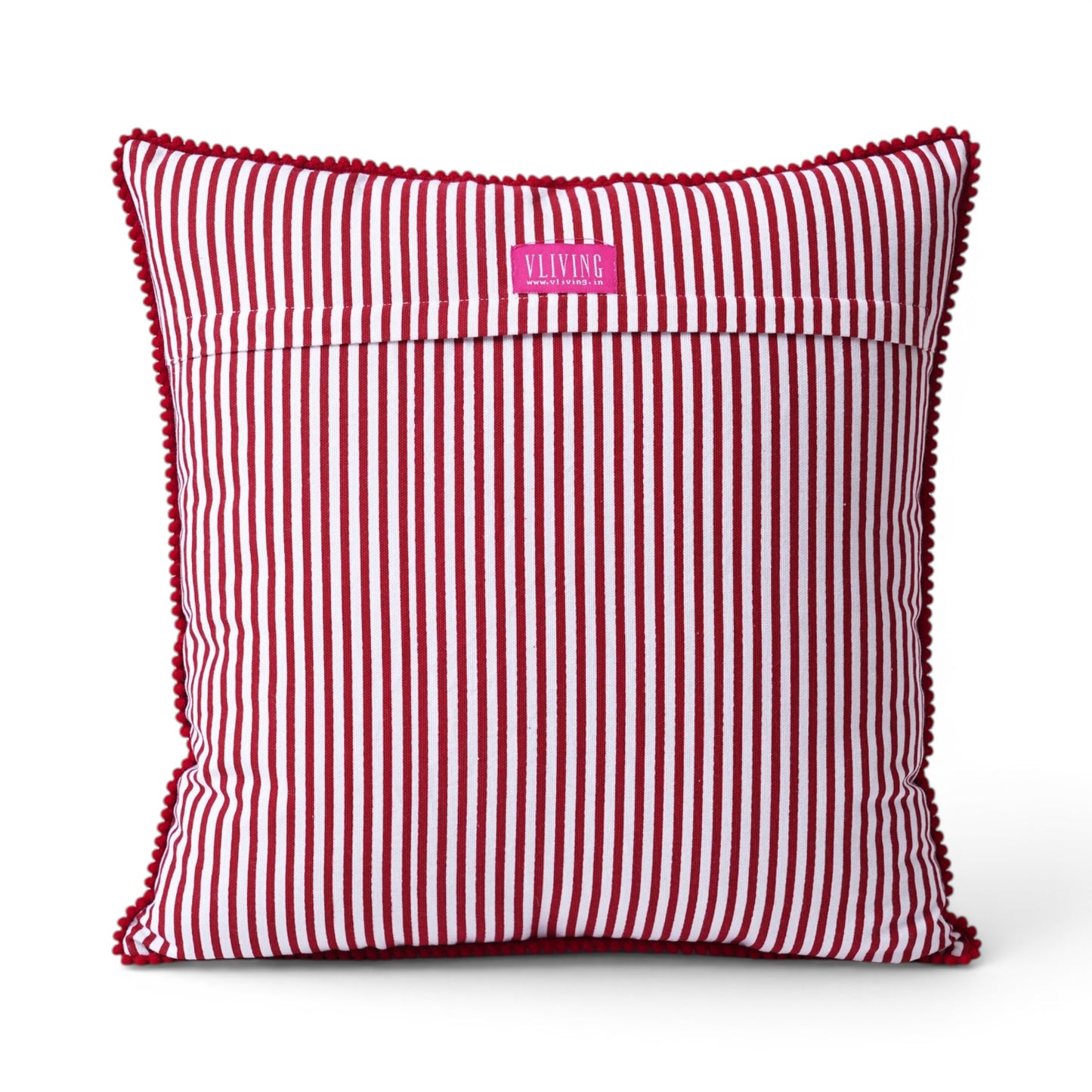Pillow cover, Tie dye prism pattern, Blue and white, standard size 16X16 inches, other sizes available - Vliving