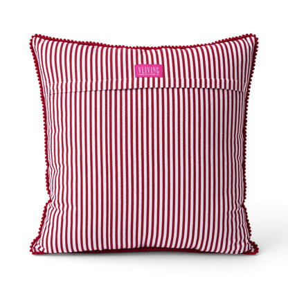 Pillow cover, Tie dye prism pattern, Blue and white, standard size 16X16 inches, other sizes available - Vliving