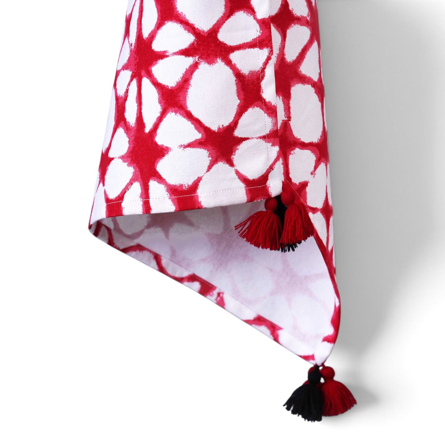 Prism Red Tie Dye Cotton Table Napkin | 18 × 18 inches | Set of 4 or 6
