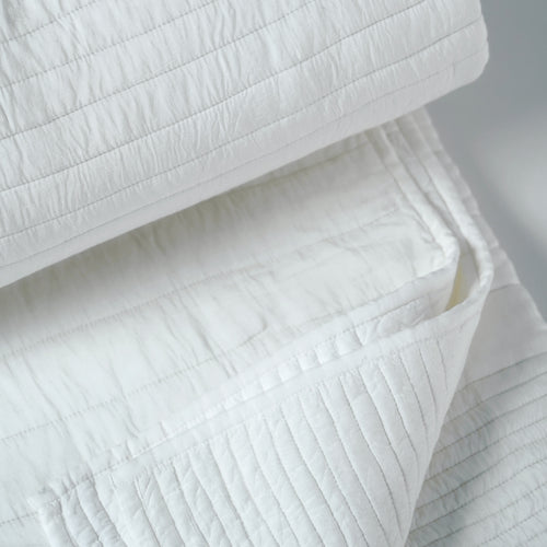 SHWET - White luxury 300TC cotton satin Quilt, Sizes available