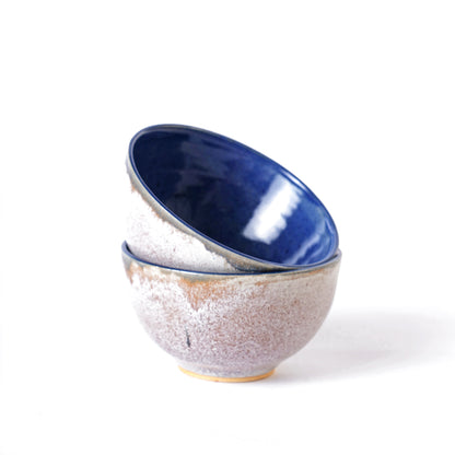 Serving bowl small - Blue and White