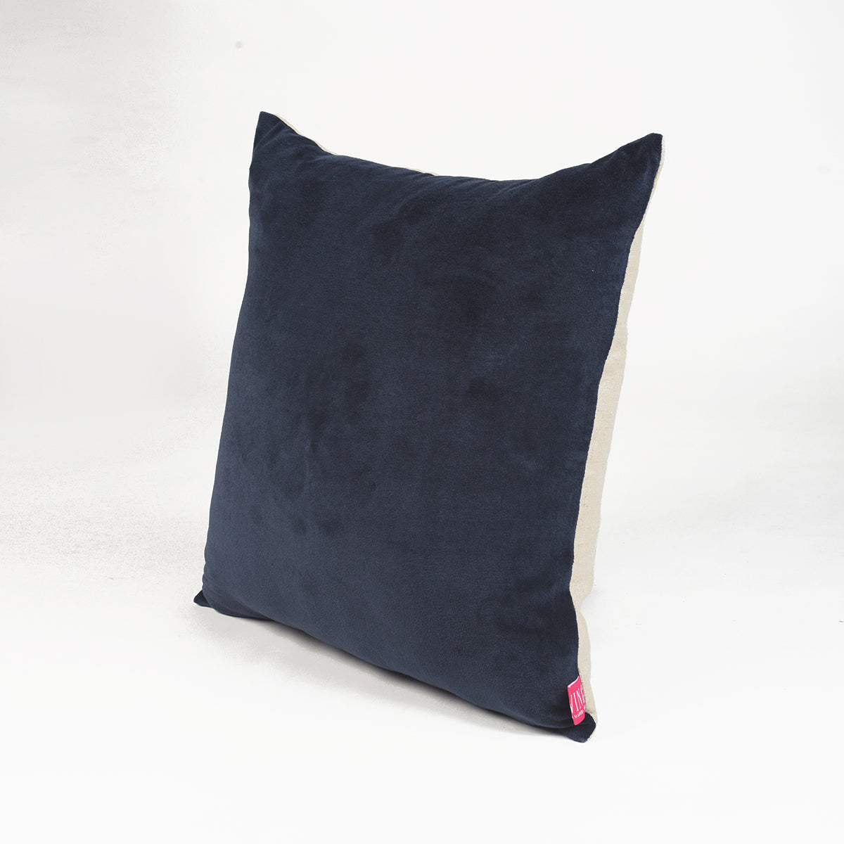 Blue grey velvet and Linen Reversible Pillow cover, autumn fall colour pillow, sizes available