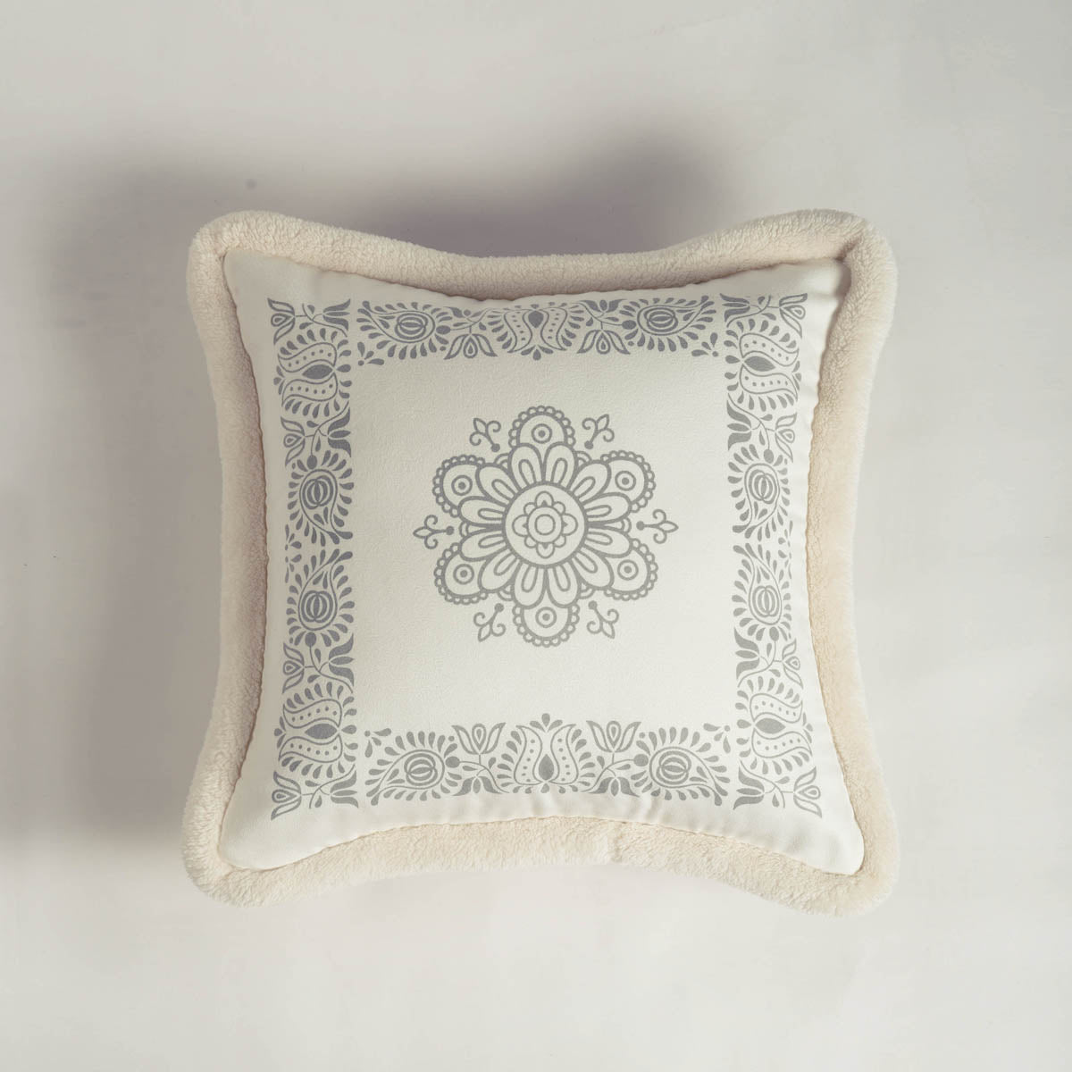 Svenska - off white printed pillow cover, nordic style cushion cover, Scandinavian