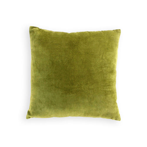 Green Velvet and Linen Reversible Cushion cover, sizes available