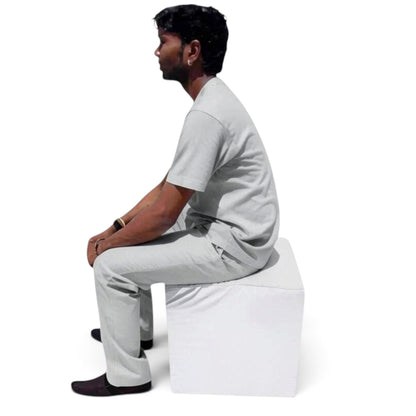 Square Pouf Insert – 17" × 17" × 17" | 42 Line High-Density Foam | Custom Sizes | Vliving
