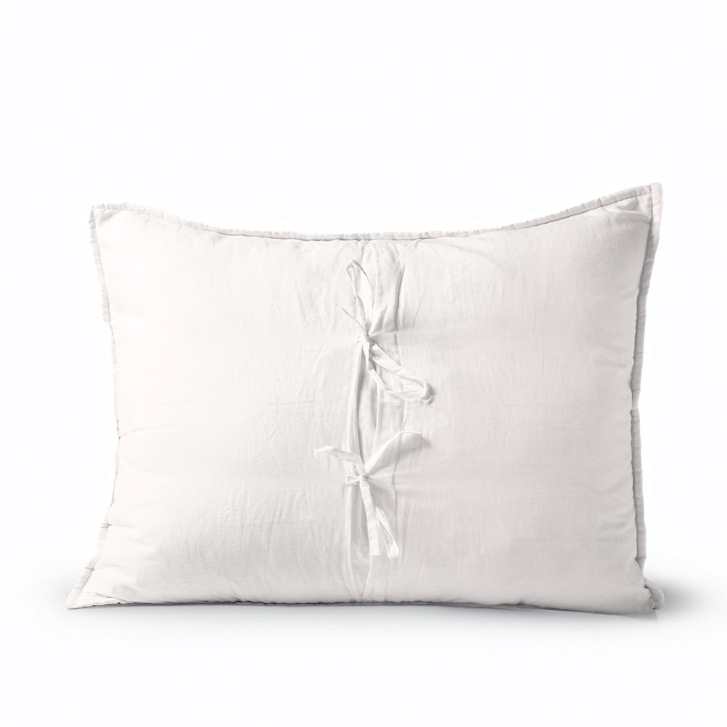 White Kantha Quilt | Chevron Pattern Quilting | Quilt Set, Quilt or Pillow Case