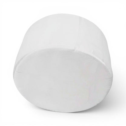 Round Pouf Insert | Foam Filled | 12×22 Inches