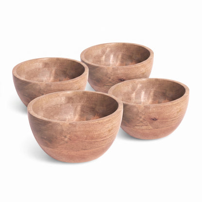 Natural Mango Wood bowl, rustic dining and serving, snack bowl, trinket bowl, 5X3 inches