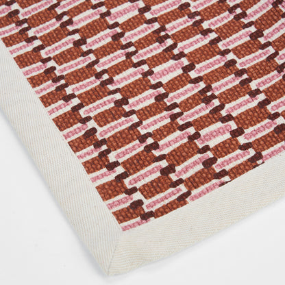 MODERN RETRO - Rust weave texture print, 100% cotton dhuerrie, sizes available