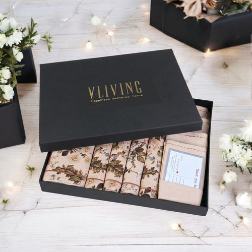 TABLE LINEN GIFT PACK - AMOUR collection - 3 colour option available