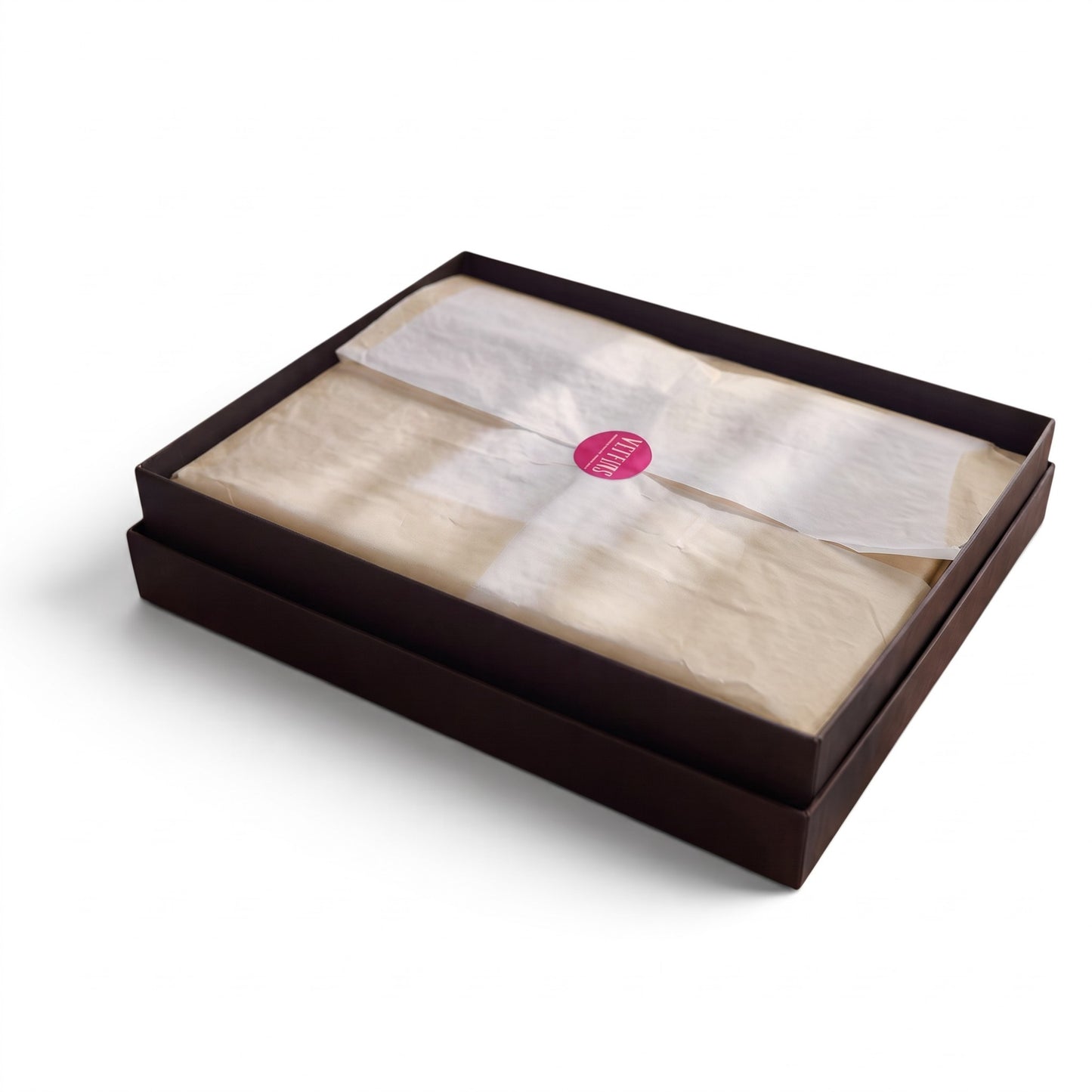 Beige 300TC Cotton Satin Sheet Set — Premium Gift Box | VLiving