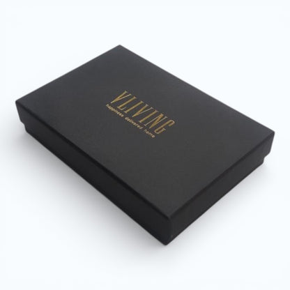 KINTSUGI Table Linen GIFT PACK - Linen and Cotton with Gold Zari and White Silk Embroidery - Vliving